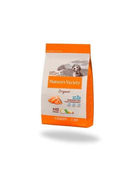 Pienso para Perro Raza Mediana NATURES VARIETY Original Salmon 12kg